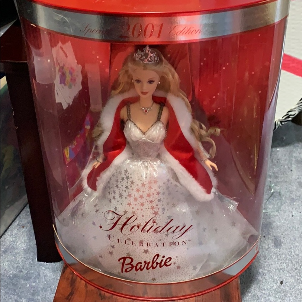 Special Edition 2001 Holiday Barbie X 2